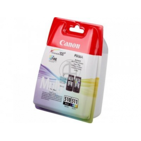 CARTUCHO ORIG CANON PACK PG 510 CL 511 MULTIPACK
